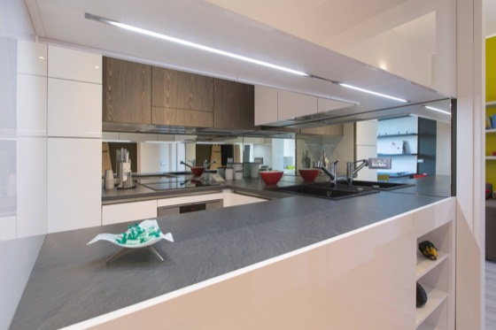 The kitchen — San Siro House apartment, Milan