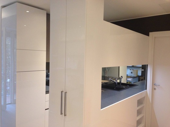 Kitchen detail — San Siro House apartment, Milan