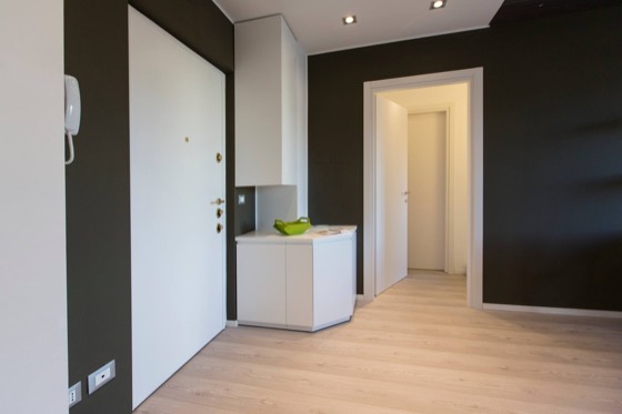 Apartment entrance — San Siro House apartment, Milan